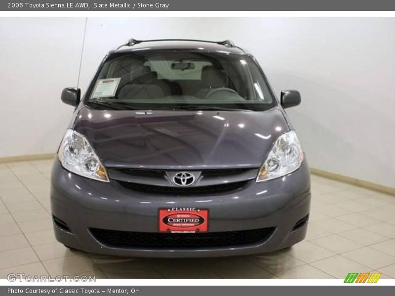 Slate Metallic / Stone Gray 2006 Toyota Sienna LE AWD