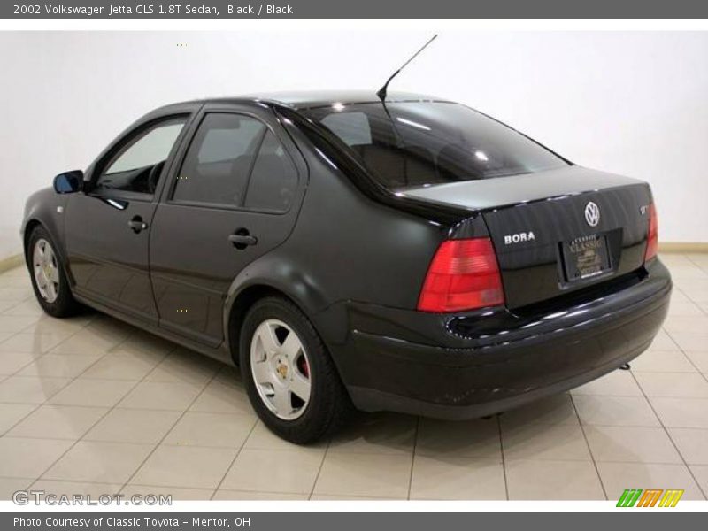 Black / Black 2002 Volkswagen Jetta GLS 1.8T Sedan