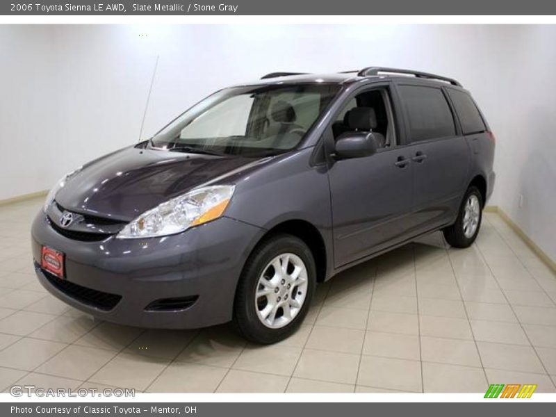 Slate Metallic / Stone Gray 2006 Toyota Sienna LE AWD
