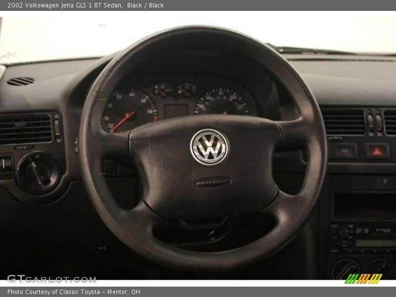 Black / Black 2002 Volkswagen Jetta GLS 1.8T Sedan