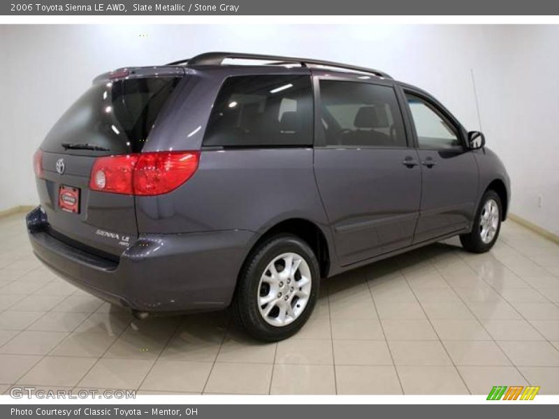Slate Metallic / Stone Gray 2006 Toyota Sienna LE AWD