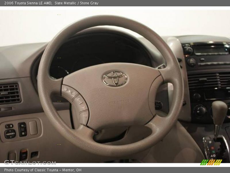 Slate Metallic / Stone Gray 2006 Toyota Sienna LE AWD