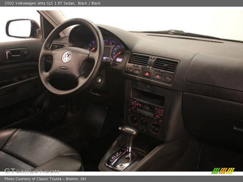 Black / Black 2002 Volkswagen Jetta GLS 1.8T Sedan