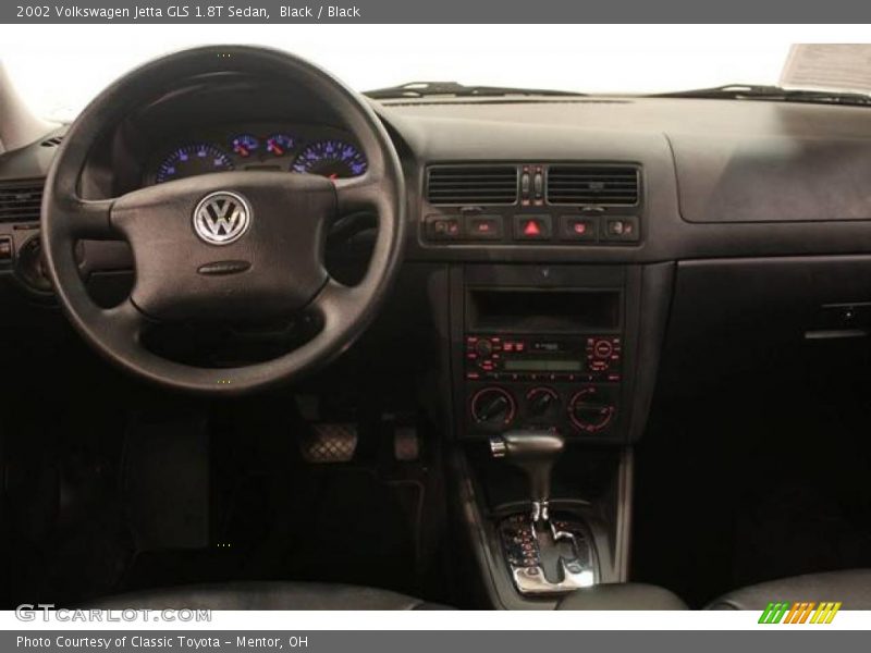 Black / Black 2002 Volkswagen Jetta GLS 1.8T Sedan