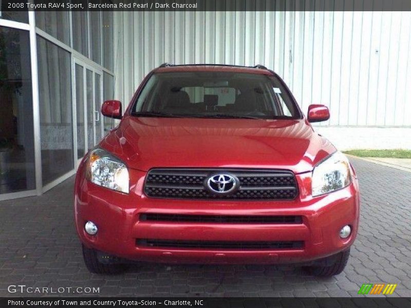 Barcelona Red Pearl / Dark Charcoal 2008 Toyota RAV4 Sport
