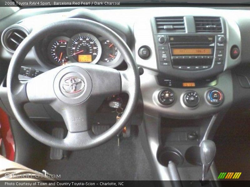 Barcelona Red Pearl / Dark Charcoal 2008 Toyota RAV4 Sport
