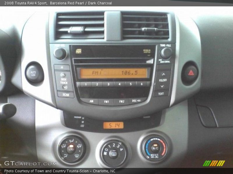 Barcelona Red Pearl / Dark Charcoal 2008 Toyota RAV4 Sport