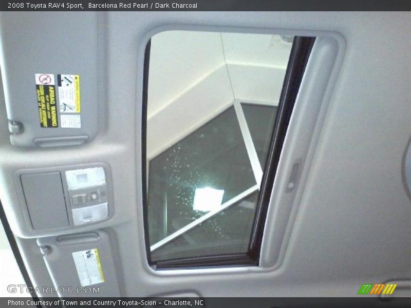 Barcelona Red Pearl / Dark Charcoal 2008 Toyota RAV4 Sport