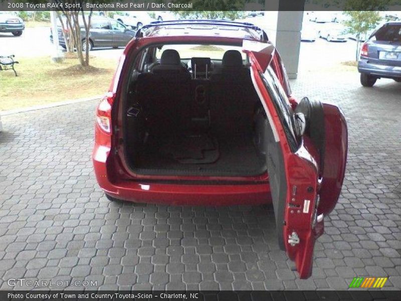 Barcelona Red Pearl / Dark Charcoal 2008 Toyota RAV4 Sport