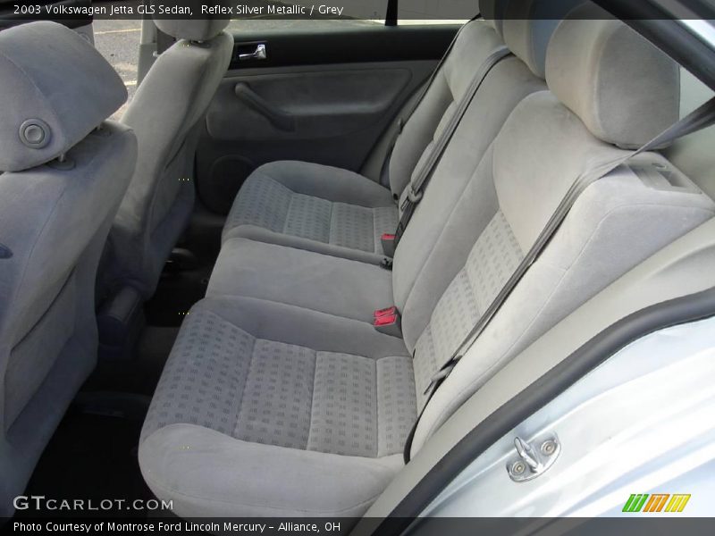 Reflex Silver Metallic / Grey 2003 Volkswagen Jetta GLS Sedan