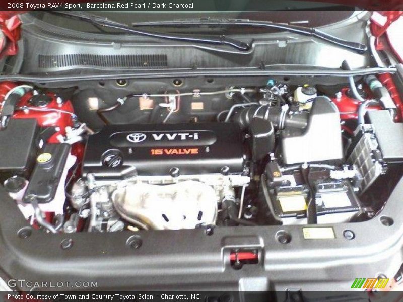 Barcelona Red Pearl / Dark Charcoal 2008 Toyota RAV4 Sport