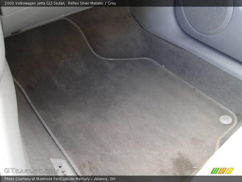 Reflex Silver Metallic / Grey 2003 Volkswagen Jetta GLS Sedan