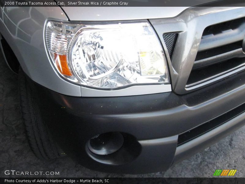 Silver Streak Mica / Graphite Gray 2008 Toyota Tacoma Access Cab