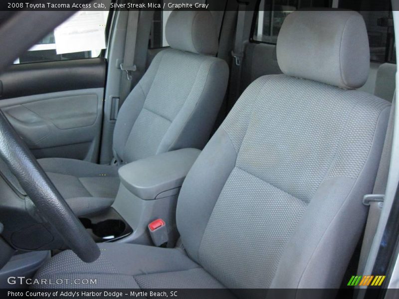 Silver Streak Mica / Graphite Gray 2008 Toyota Tacoma Access Cab
