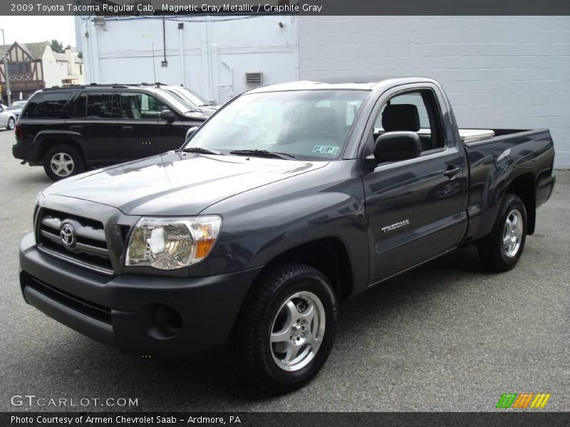 Magnetic Gray Metallic / Graphite Gray 2009 Toyota Tacoma Regular Cab