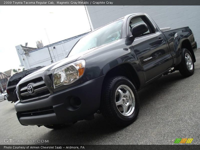 Magnetic Gray Metallic / Graphite Gray 2009 Toyota Tacoma Regular Cab