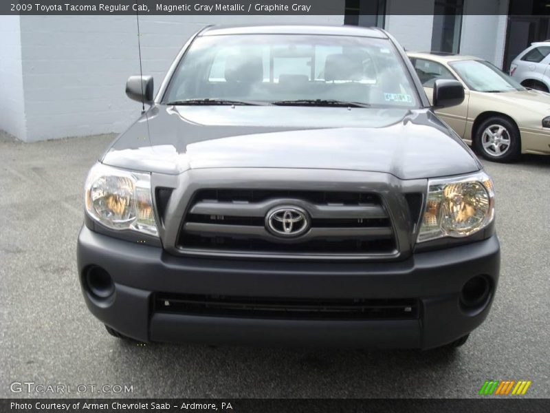 Magnetic Gray Metallic / Graphite Gray 2009 Toyota Tacoma Regular Cab