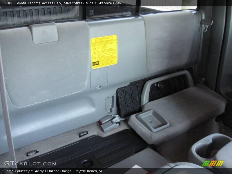 Silver Streak Mica / Graphite Gray 2008 Toyota Tacoma Access Cab