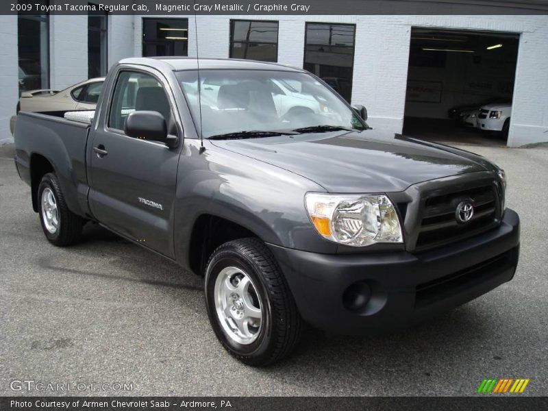 Magnetic Gray Metallic / Graphite Gray 2009 Toyota Tacoma Regular Cab