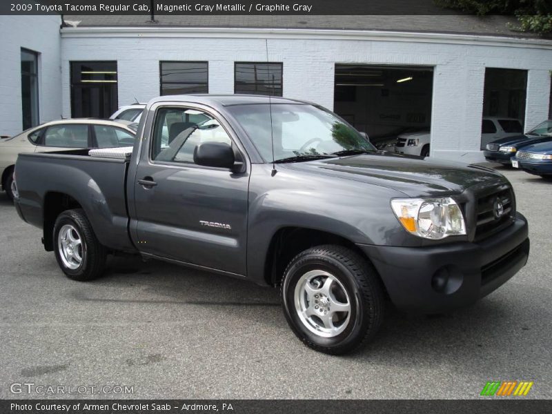 Magnetic Gray Metallic / Graphite Gray 2009 Toyota Tacoma Regular Cab