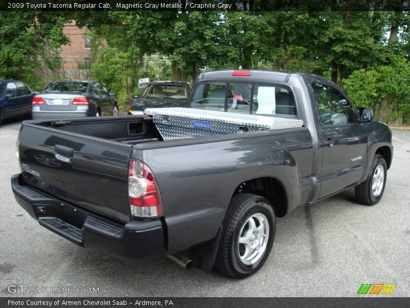 Magnetic Gray Metallic / Graphite Gray 2009 Toyota Tacoma Regular Cab
