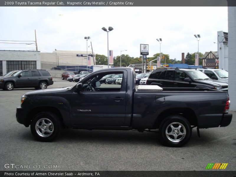 Magnetic Gray Metallic / Graphite Gray 2009 Toyota Tacoma Regular Cab