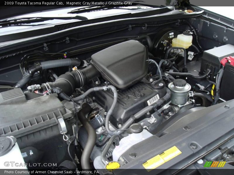 Magnetic Gray Metallic / Graphite Gray 2009 Toyota Tacoma Regular Cab