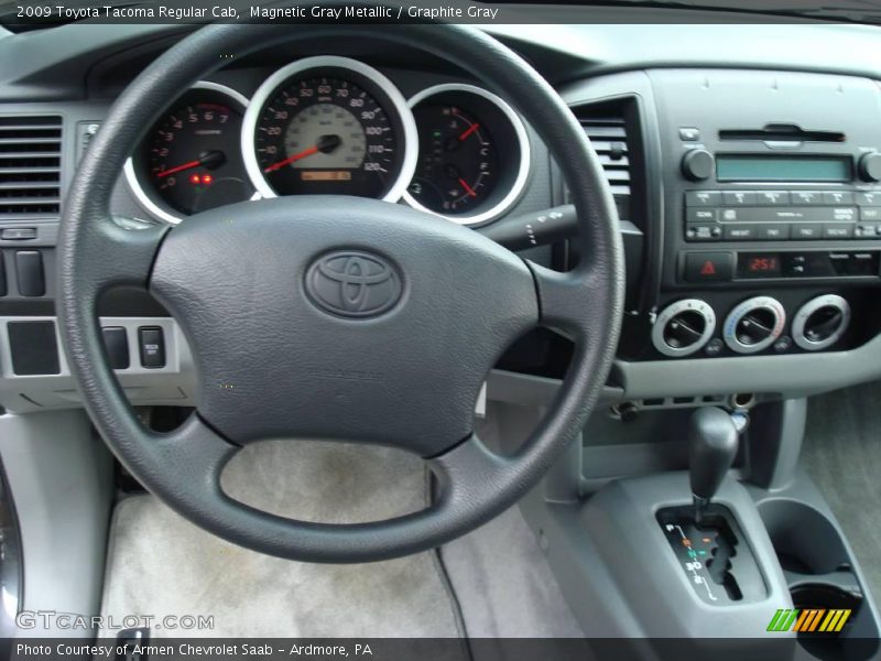 Magnetic Gray Metallic / Graphite Gray 2009 Toyota Tacoma Regular Cab