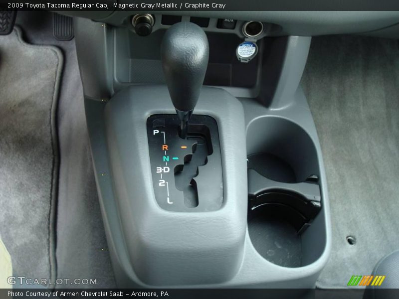 Magnetic Gray Metallic / Graphite Gray 2009 Toyota Tacoma Regular Cab