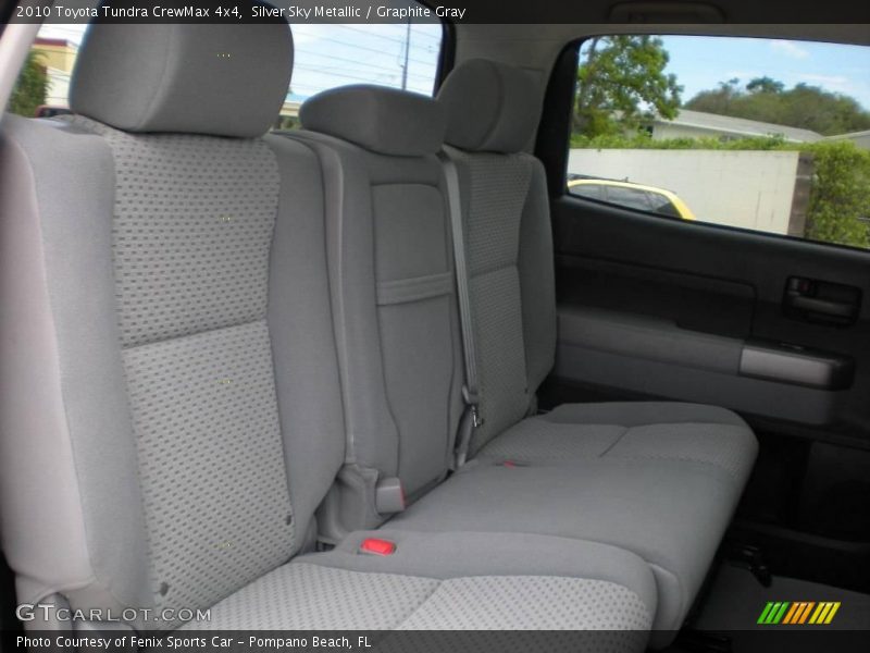 Silver Sky Metallic / Graphite Gray 2010 Toyota Tundra CrewMax 4x4