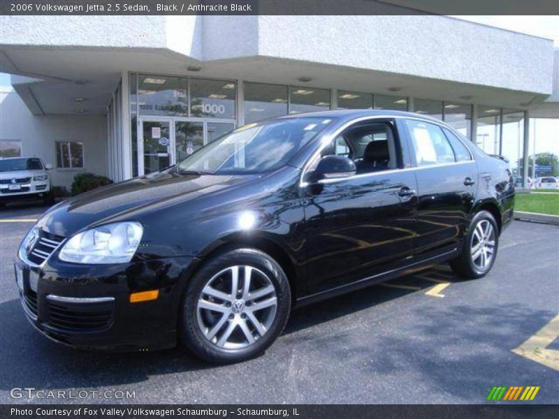 Black / Anthracite Black 2006 Volkswagen Jetta 2.5 Sedan