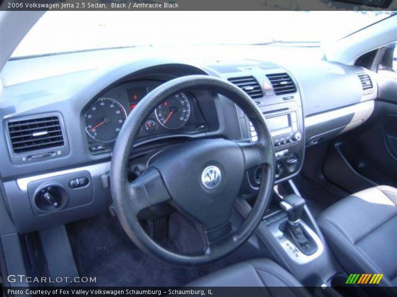 Black / Anthracite Black 2006 Volkswagen Jetta 2.5 Sedan