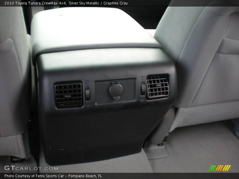 Silver Sky Metallic / Graphite Gray 2010 Toyota Tundra CrewMax 4x4