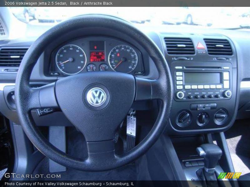 Black / Anthracite Black 2006 Volkswagen Jetta 2.5 Sedan