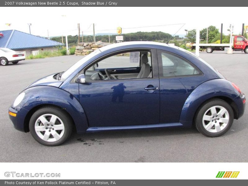 Shadow Blue / Grey 2007 Volkswagen New Beetle 2.5 Coupe