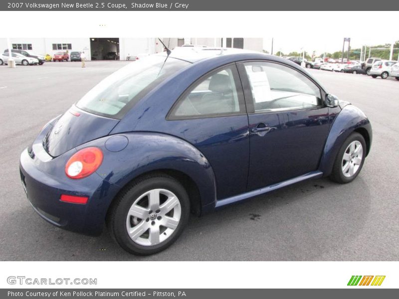 Shadow Blue / Grey 2007 Volkswagen New Beetle 2.5 Coupe
