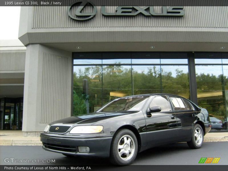 Black / Ivory 1995 Lexus GS 300