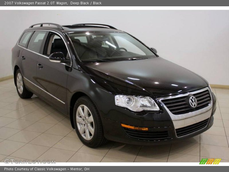Deep Black / Black 2007 Volkswagen Passat 2.0T Wagon