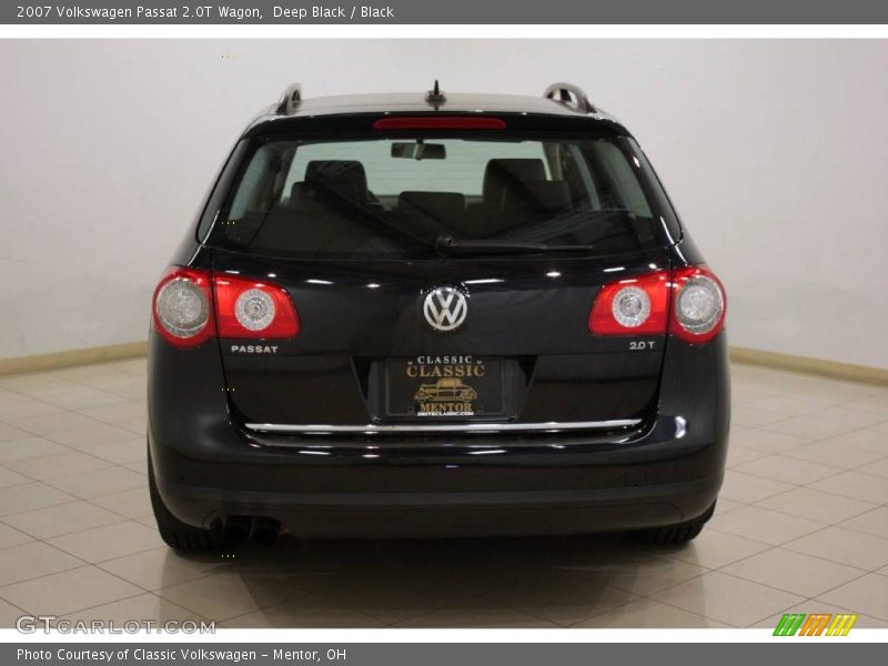 Deep Black / Black 2007 Volkswagen Passat 2.0T Wagon