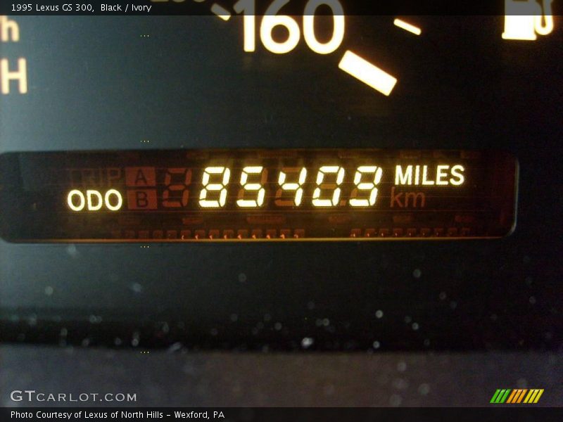 Black / Ivory 1995 Lexus GS 300