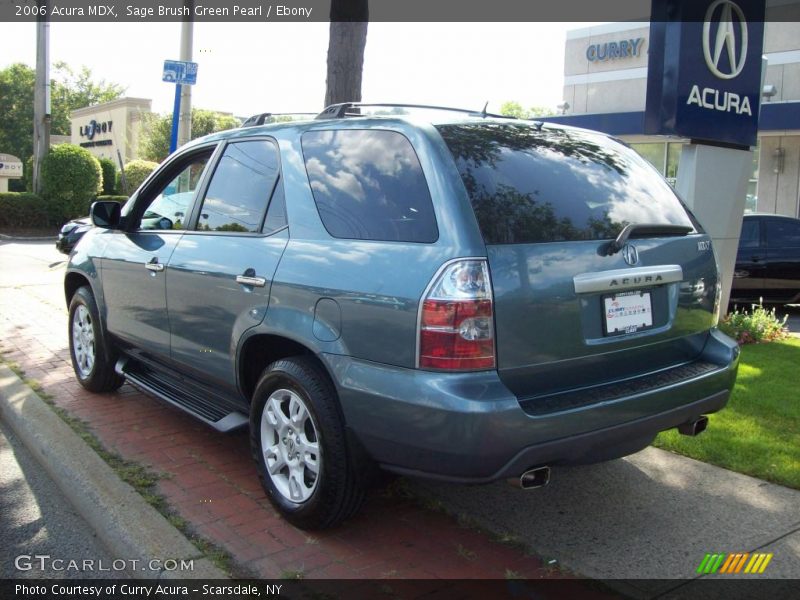 Sage Brush Green Pearl / Ebony 2006 Acura MDX