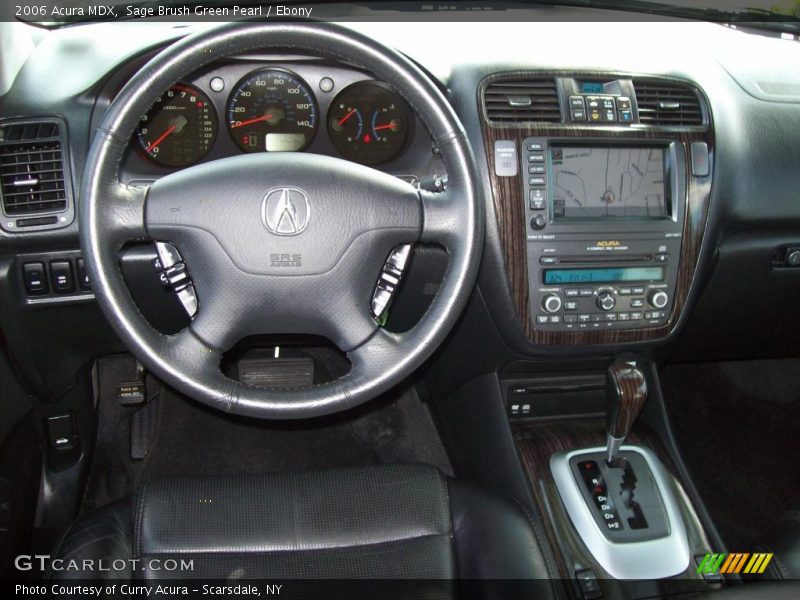 Sage Brush Green Pearl / Ebony 2006 Acura MDX