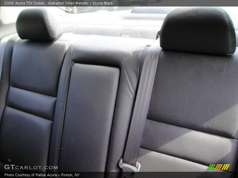 Alabaster Silver Metallic / Ebony Black 2006 Acura TSX Sedan