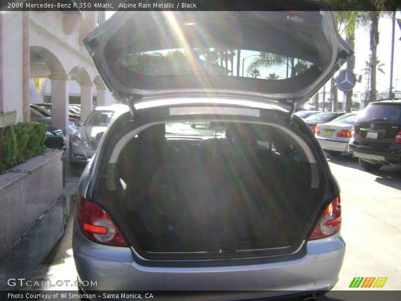 Alpine Rain Metallic / Black 2006 Mercedes-Benz R 350 4Matic