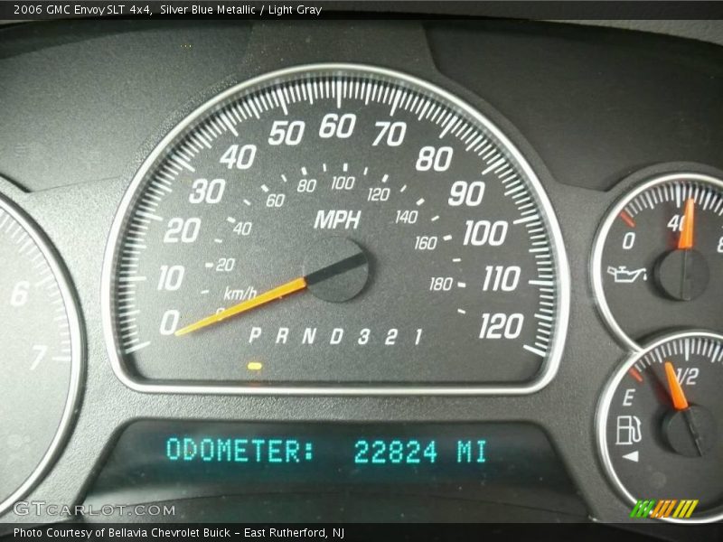 Silver Blue Metallic / Light Gray 2006 GMC Envoy SLT 4x4
