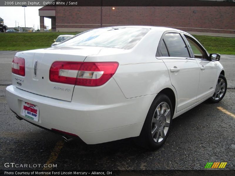 Oxford White / Sand 2006 Lincoln Zephyr