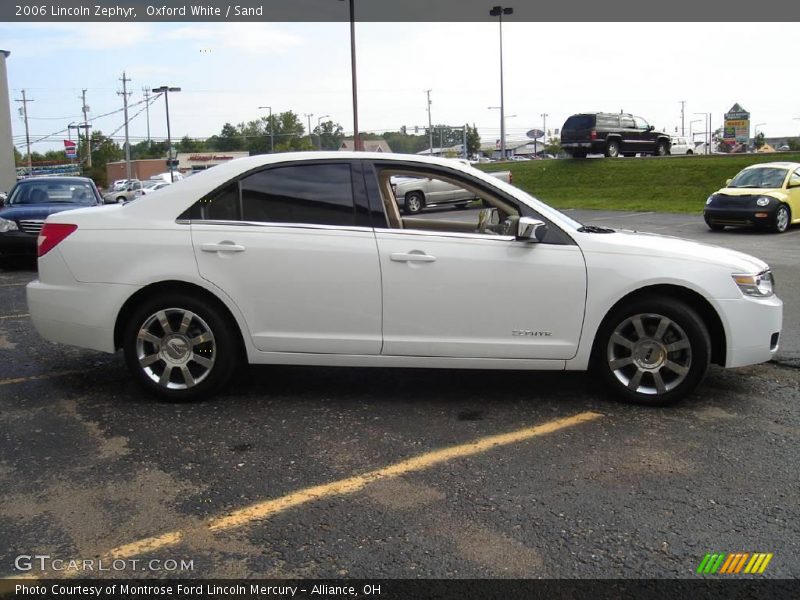 Oxford White / Sand 2006 Lincoln Zephyr