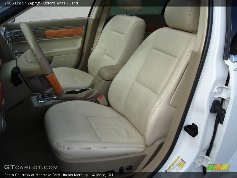 Oxford White / Sand 2006 Lincoln Zephyr