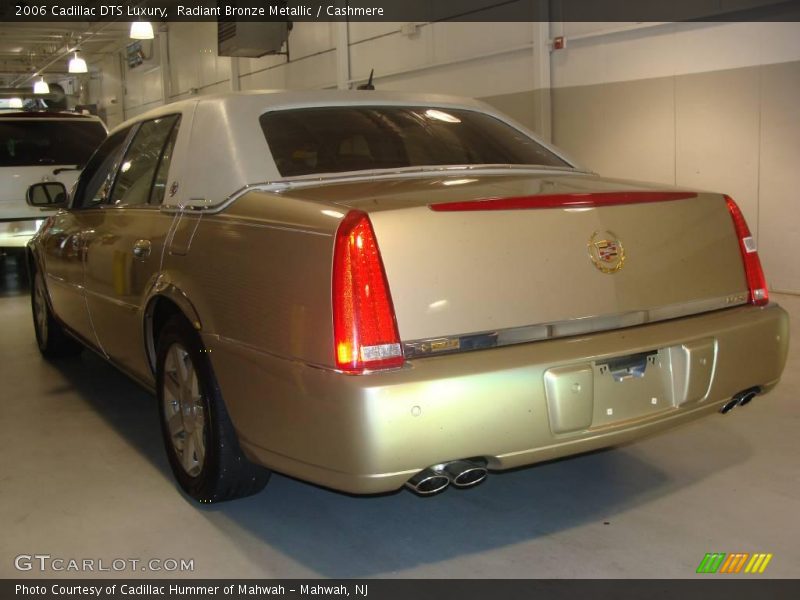 Radiant Bronze Metallic / Cashmere 2006 Cadillac DTS Luxury