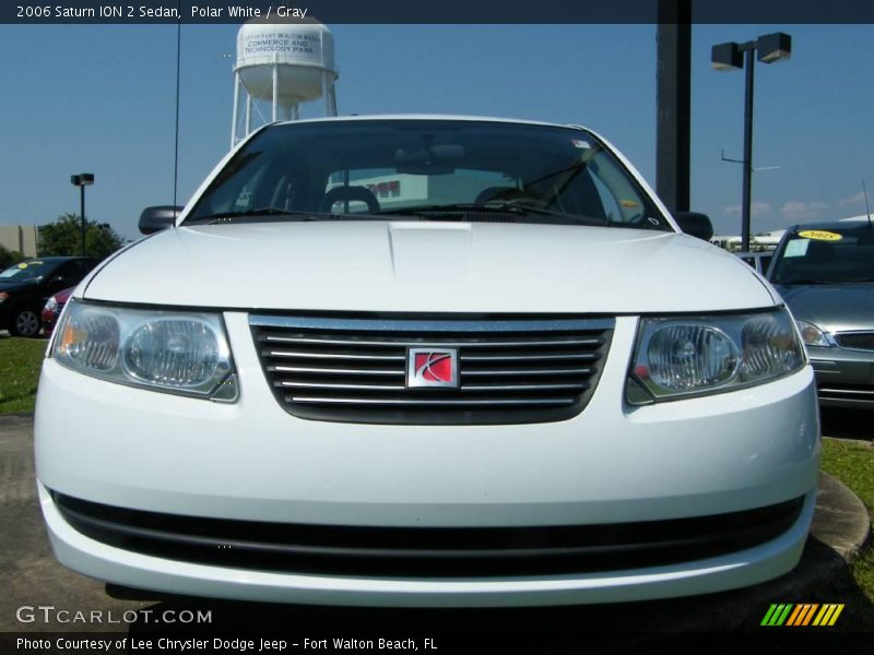 Polar White / Gray 2006 Saturn ION 2 Sedan
